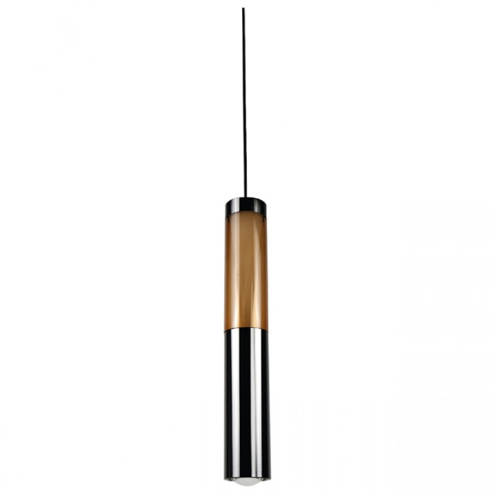 светильник подвесной ESCADA Foton LED 7Вт 4200К черный янтарный