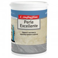 покрытие декоративное LIMPRESSION Perle excellente с эффектом матового шёлка 1л, арт.150-458