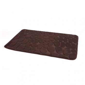 коврик для ванной OFELIS Камни 50х80см коричневый