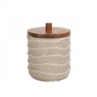 контейнер для аксессуаров VITARTA Sea sand полирезин бежевый