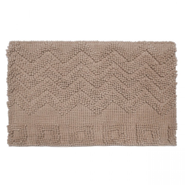 коврик для ванной OFELIS Зигзаг 53х86см бежевый