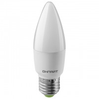 лампа светодиодная ОНЛАЙТ E14 10Вт 700Лм 2700K CА37 матовый свеча