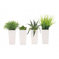 растение искусственное в горшке 23см в асс-те