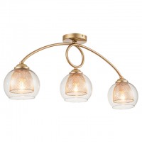 люстра потолочная ESCADA Sulla 3х40Вт E14 шампань