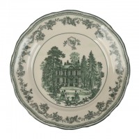 тарелка TODELIA Усадьба 19см десертная костяной фарфор