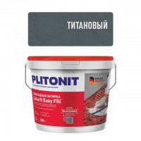 затирка для швов PLITONIT Colorit EasyFill эпокс. 1-10мм 2кг титановая