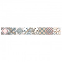 бордюр настенный AZORI ECLIPSE Selena 50,5х62 микс