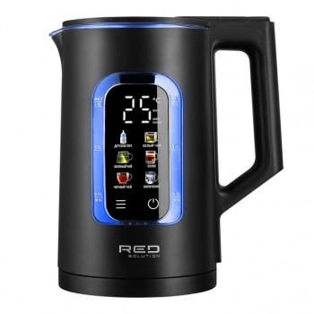 чайник RED SOLUTION G125D 1500Вт 1,5л металл/пластик черный