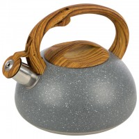 чайник MALLONY Foresta 2,5л со свистком индукц. нерж.сталь, бакелит