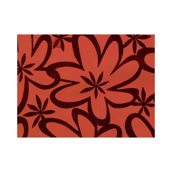 бумага упаковочная металлик 70см в асс-те