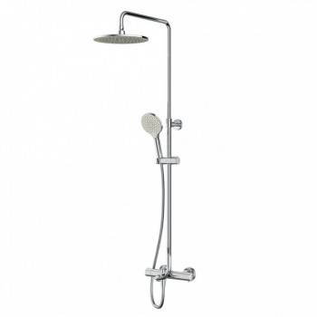 система душевая AM.PM Like набор 3 в 1: термостат, верх.душ, ручной душ, хром