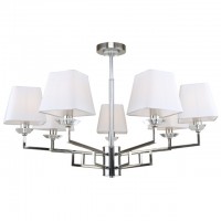 люстра потолочная ESCADA Rhapsody 7х40Вт Е14 хрусталь никель