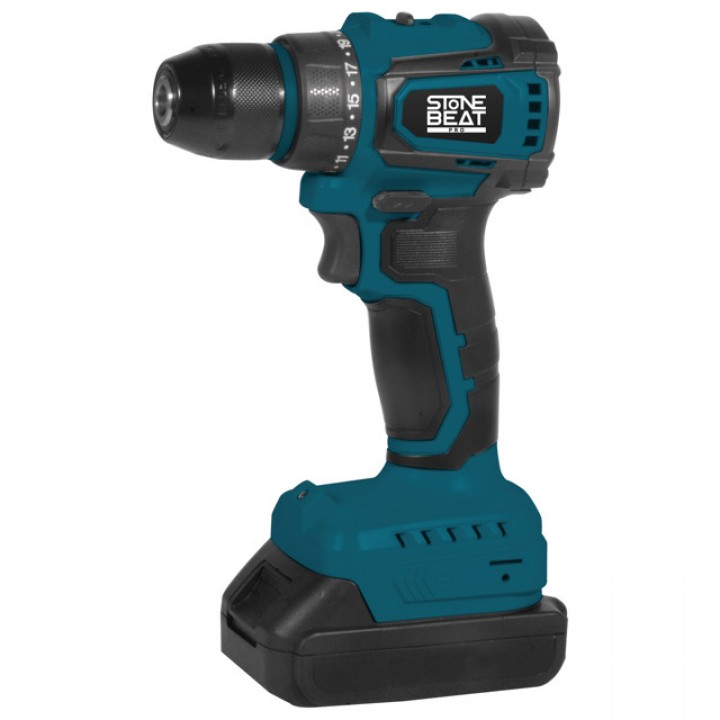 дрель-шуруповерт ударная STONEBEAT PRO KWCD2166 20В Li-Ion 1,5Ач 1АКБ