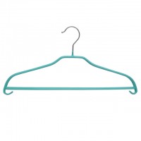 вешалка TODELIA 42см универсальная металл с покрытием ПВХ мятный