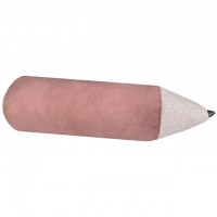 подушка КАРАНДАШ 500х140х140мм велюр лиловый