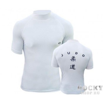 Рашгард JUDO S/S White, Белый Green Hill