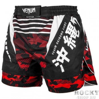 Шорты Venum Okinawa 2.0 Black/Red Venum