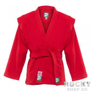 Детская куртка для самбо Green Hill js-302, Красная Green Hill
