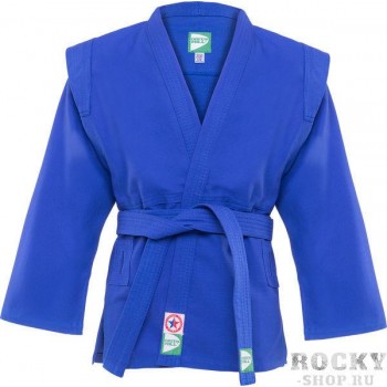 Детская куртка для самбо Green Hill js-302, Синяя Green Hill