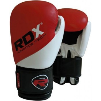 Боксерские перчатки RDX Rex Red White MMA Boxing Gloves BGX-T3, 12 OZ RDX
