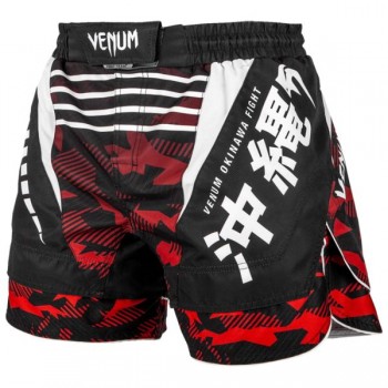 Шорты Venum Okinawa 2.0 Black/White-Red Venum