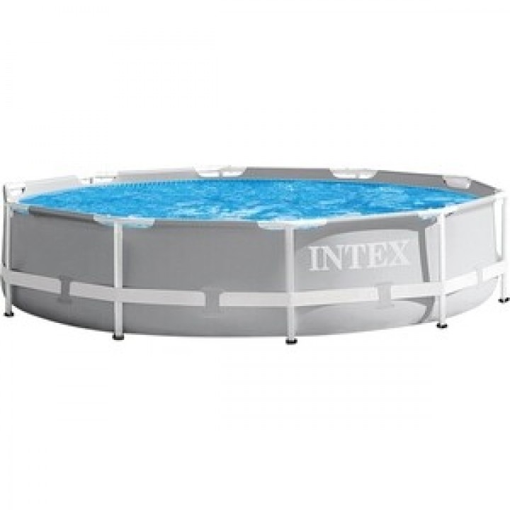 Каркасный бассейн Intex 26726 Prism Frame 457х122см, 16805л, фил.-насос 3785л/ч, лестница, тент, подстилка