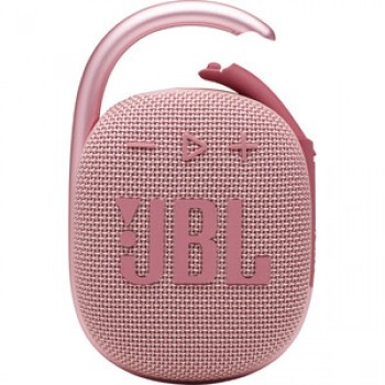 Портативная колонка JBL CLIP 4 (JBLCLIP4PINK) (моно, 5Вт, Bluetooth, 10 ч) розовый