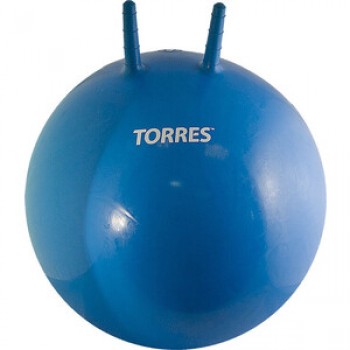 Мяч-попрыгун Torres AL121455, с ручками, 55 см, с насосом